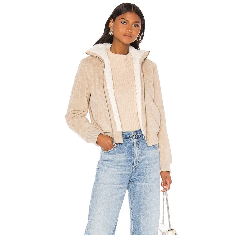 cupcakes & cashmere Kendal Reversible Suede Jacket - Picture 2 of 7